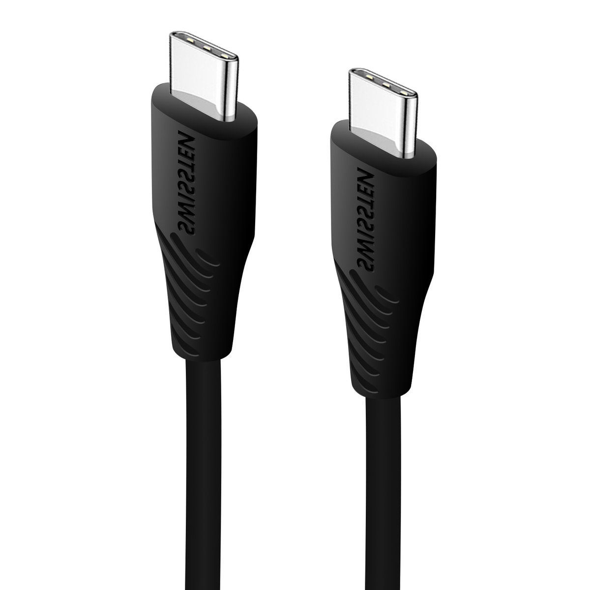 SWISSTEN Kabel USB Typ-C USB Typ-C SWISSTEN 0.4 m Czarny