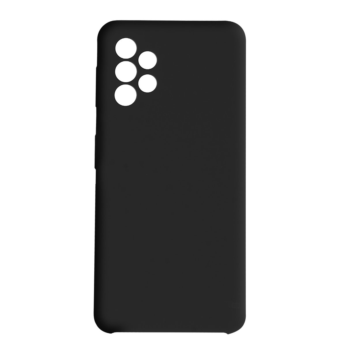 Etui Samsung Galaxy A72 Silikonowe Półsztywne Soft-touch Venus Collection czarne