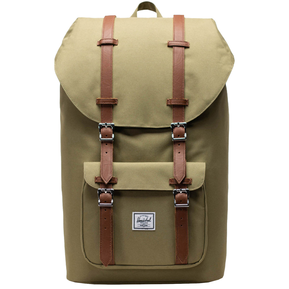 Herschel Little America Backpack 10014-05730, Zielone Plecak, pojemność: 25 L