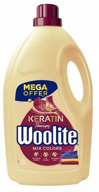 Woolite Colour Keratin 4,5L/75 Prań