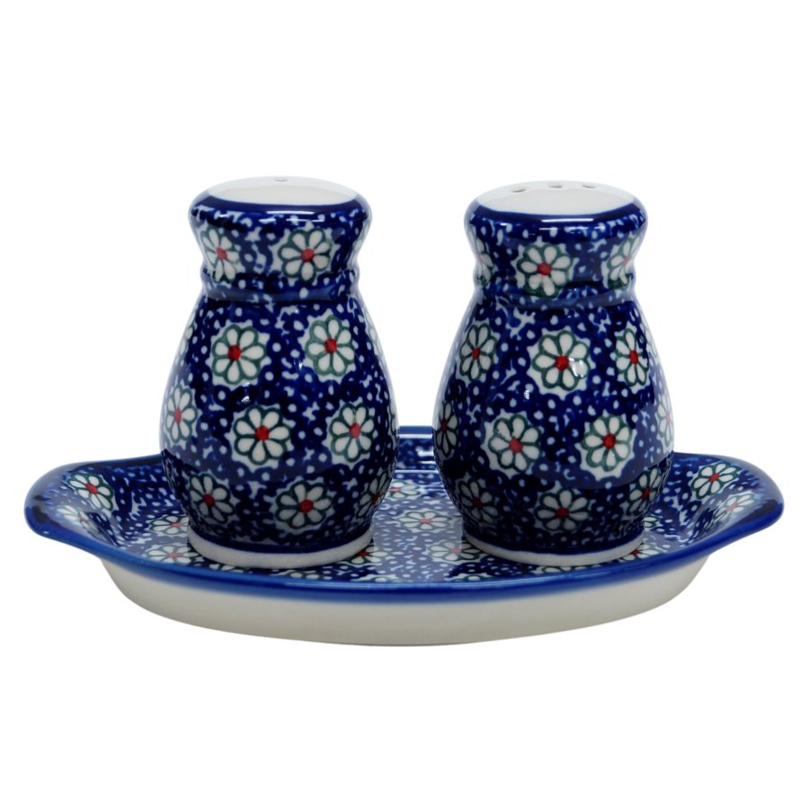 Ceramiczny zestaw solniczka Ceramika Bolesławiec
