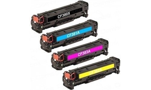 Toner 4x do Hp CF380X-83A Color LaserJet Pro M476