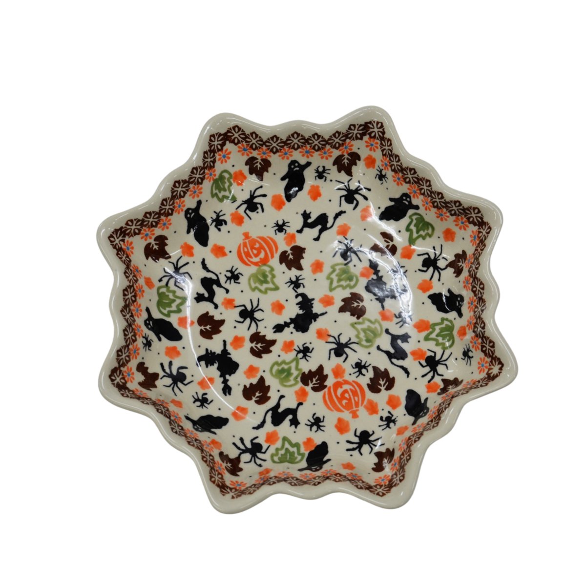 Ceramiczna patera Gwiazda Ceramika Bolesławiec