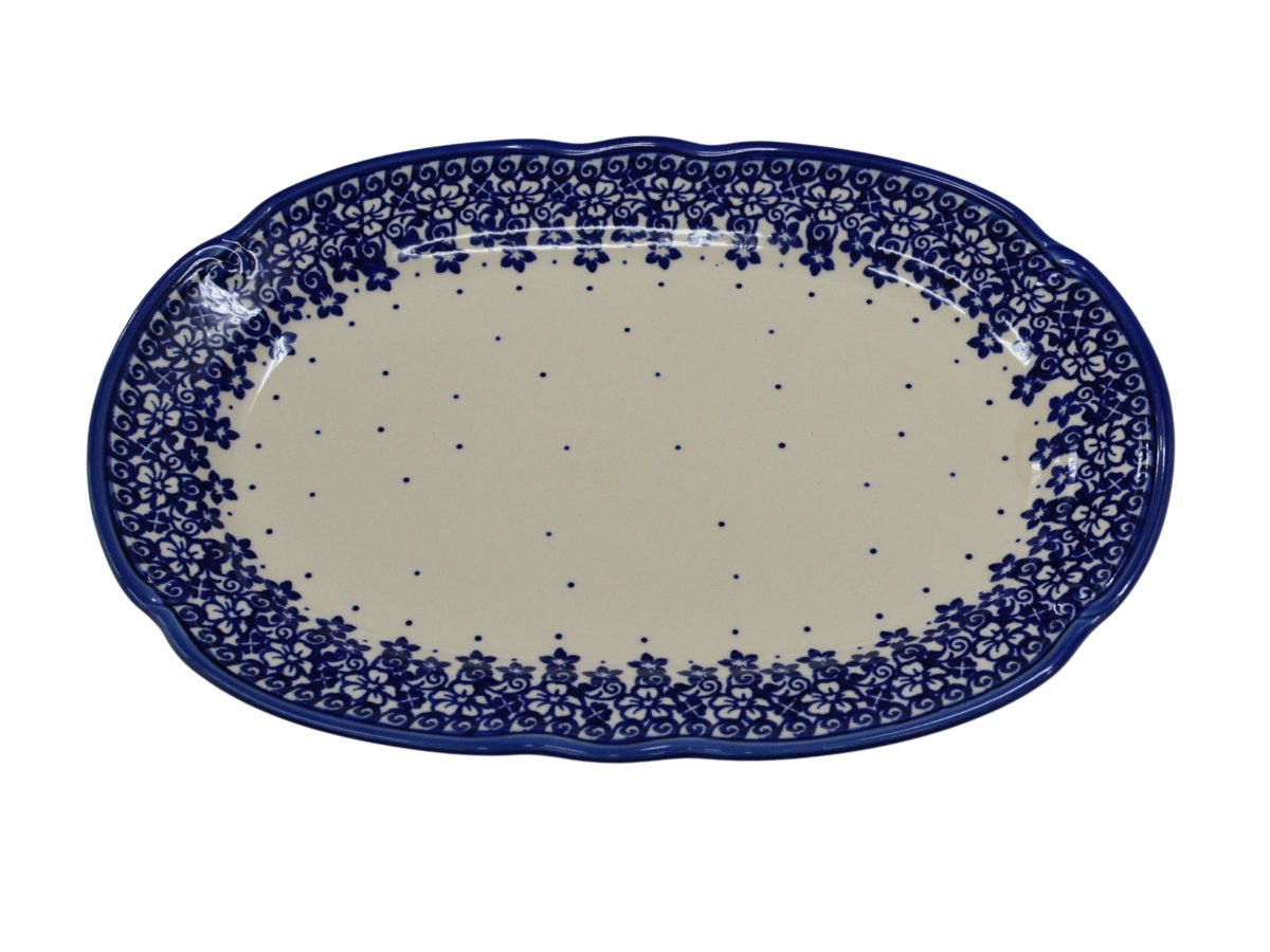 Ceramiczny półmisek owalny Ceramika Bolesławiec