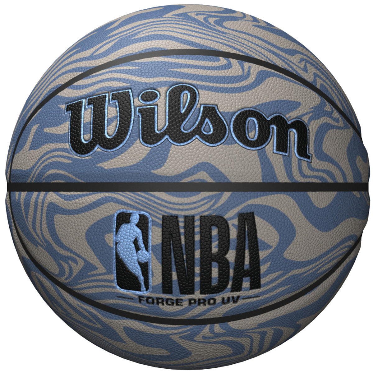 Wilson Nba Forge Pro Uv Ball Wz2010801Xb, Unisex, Piłki Do Koszykówki, Szare