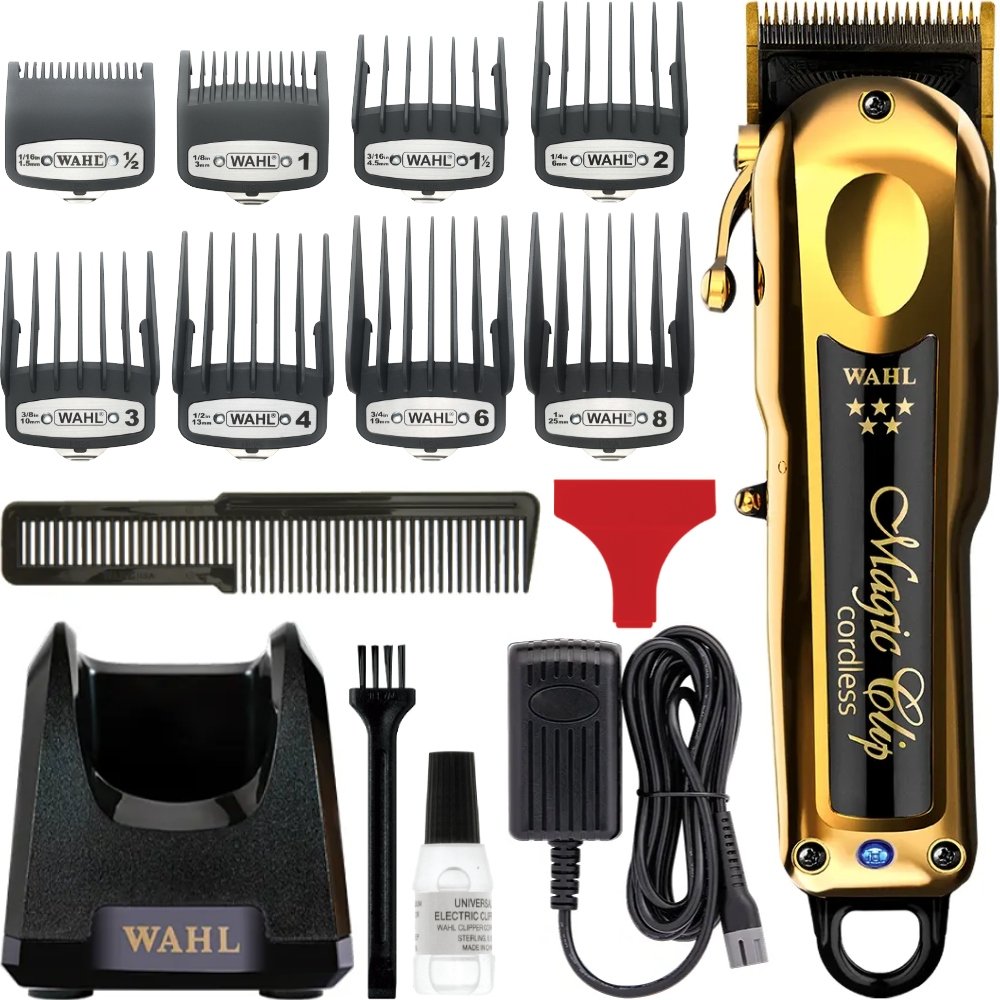 Maszynka do włosów Wahl Magic Clip Cordless 08148-716 GOLD LIMITED EDITION