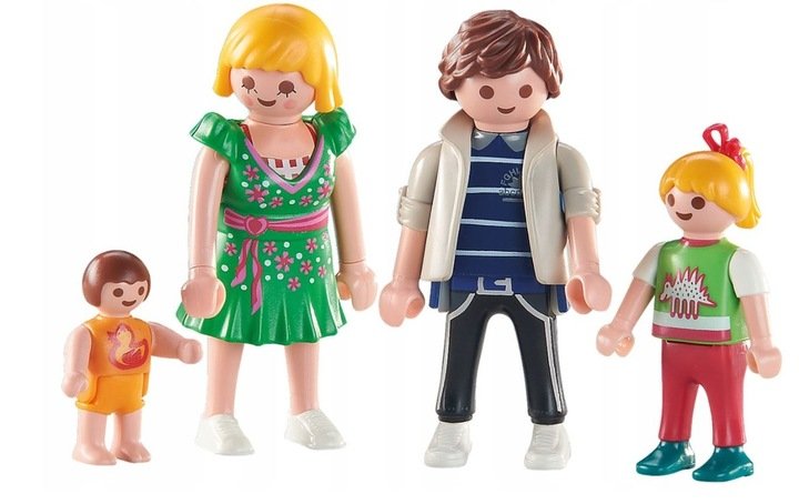 Playmobil 6530 Rodzina Hauser Mama Tata Dzieci