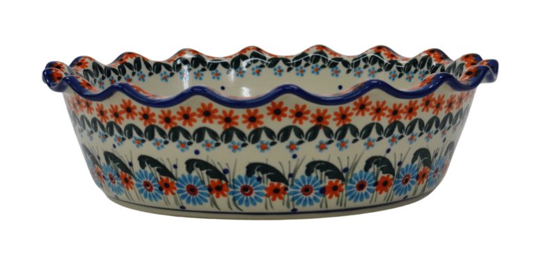 Ceramiczna miska fala 26 cm Ceramika Bolesławiec