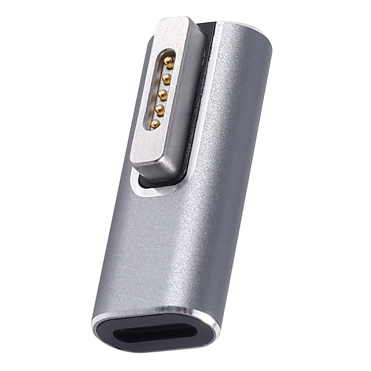Przejściówka do MacBooka MagSafe 2 do zasilania z USB-C, kompaktowa, srebrna