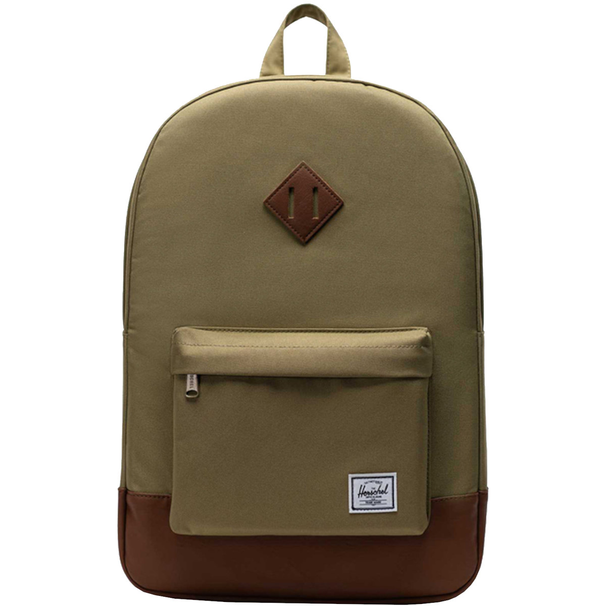 Herschel Heritage Backpack 10007-05730, Zielone Plecak, pojemność: 21,5 L