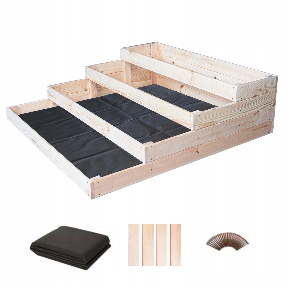 4-Piętrowy WARZYWNIAK Inspekt Skrzynia Zielnik 120