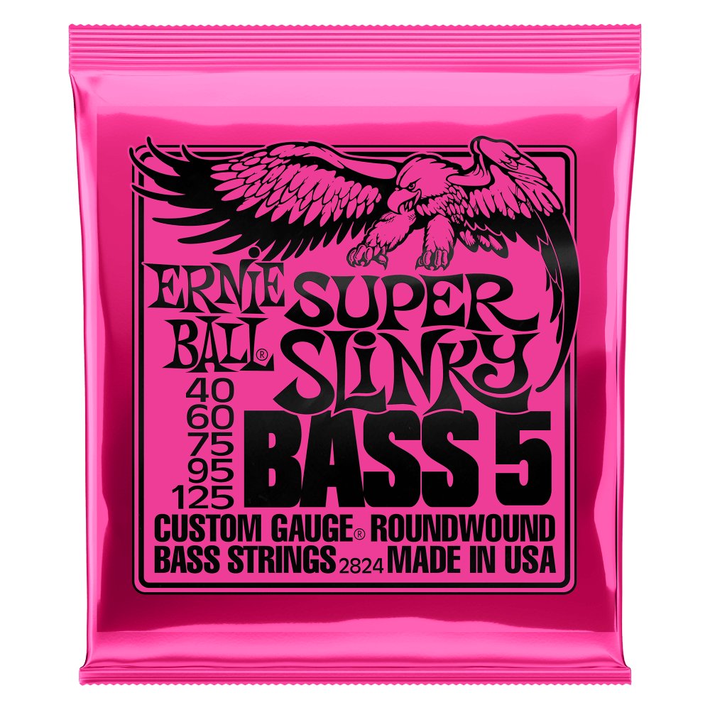 Struny do gitary basowej basu Ernie Ball 2824