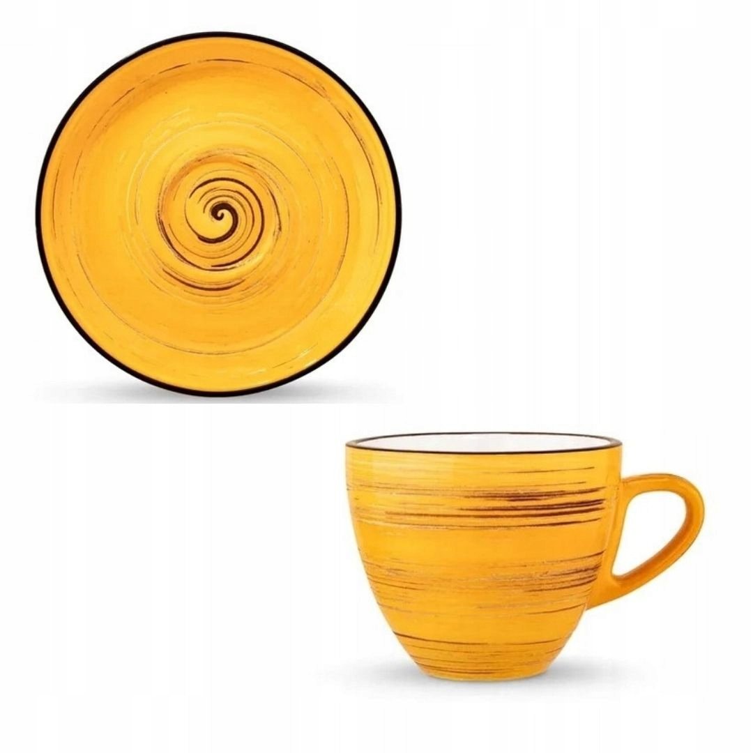 Wilmax Zestaw: Spodek 15 cm, Filiżanka 300 ml Wl-669436/Ab