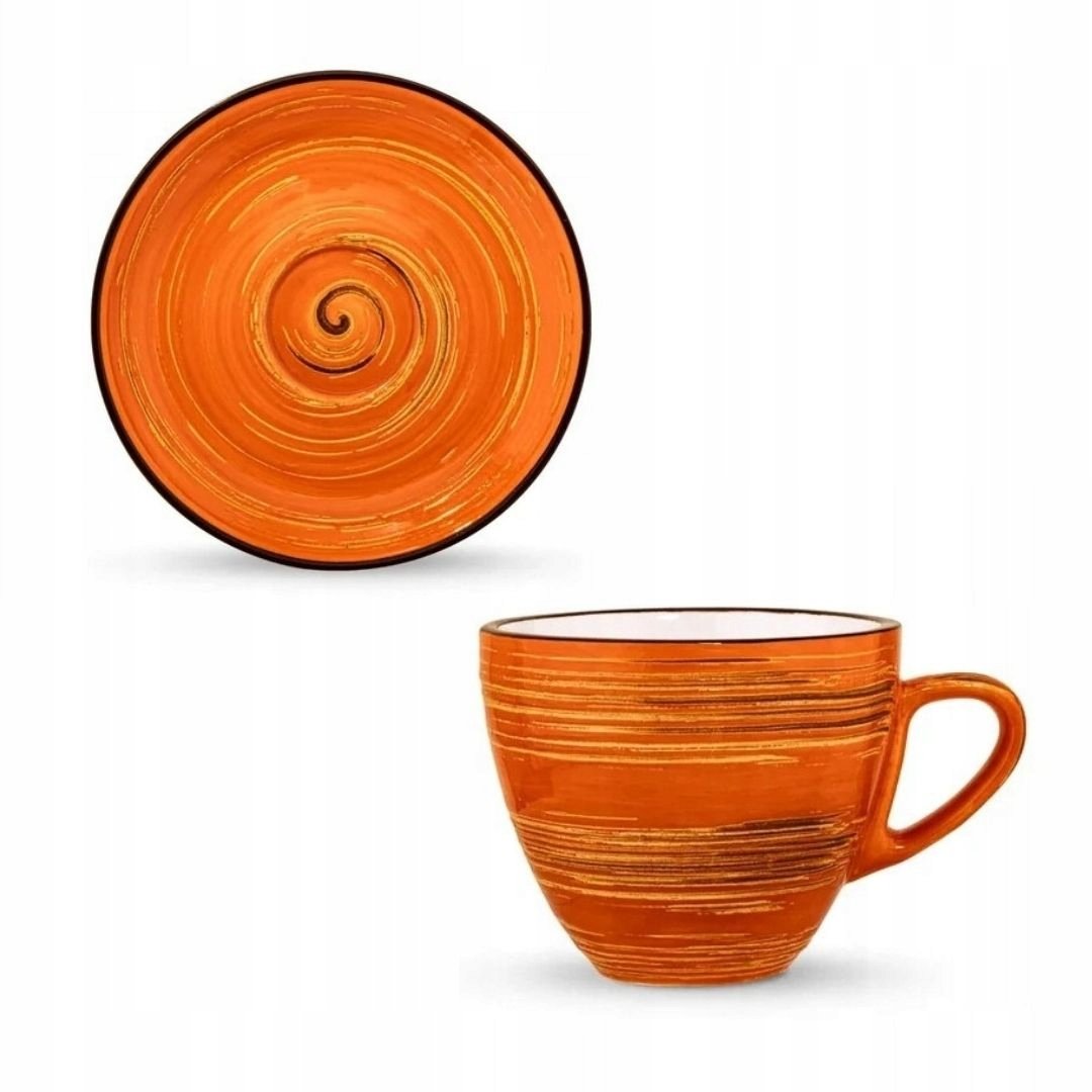 Wilmax Zestaw: Spodek 15 cm, Filiżanka 300 ml Wl-669336/Ab