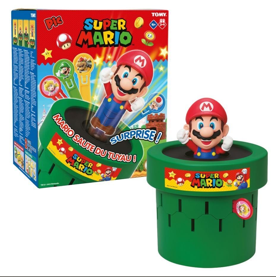 Tomy, Super Mario, Gra planszowa Pop Up Mario T73538