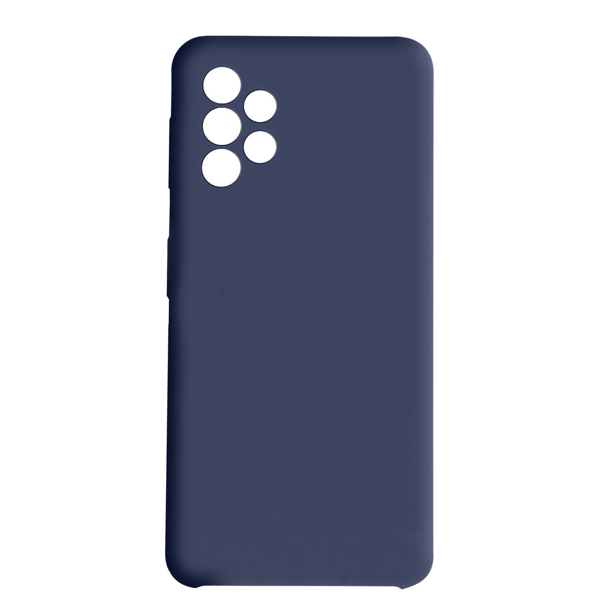 Etui Galaxy A72 Silikonowe Półsztywne Miękkie w dotyku Venus Collection ciemnoniebieskie