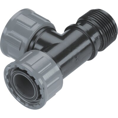 Gardena Sprinklersystem - Trójnik do zaworu GW 2 x 1 i GZ 1 x 1 (2751-20) 02751-
