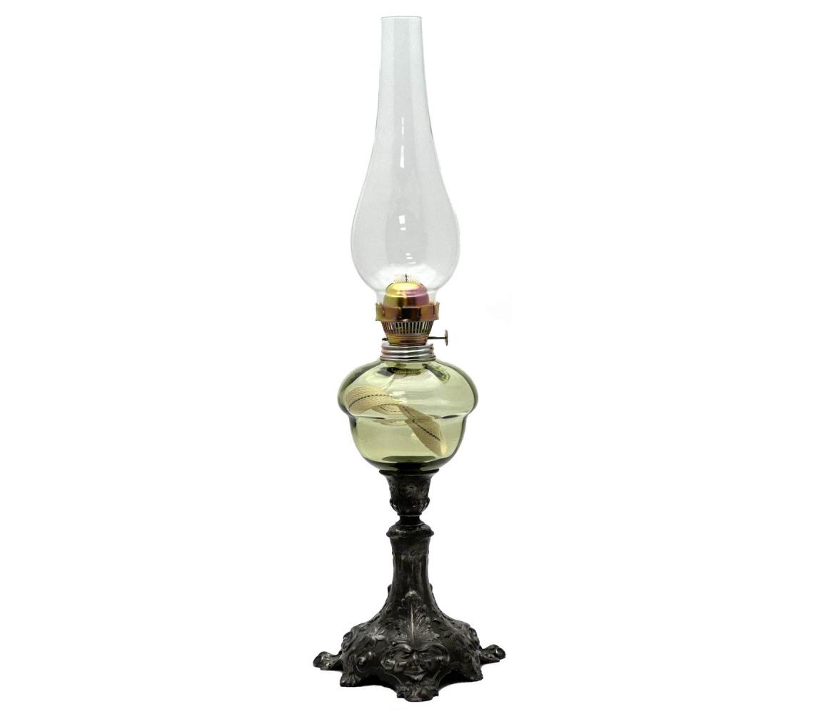 Lampa naftowa BARBORA 54 cm zielona