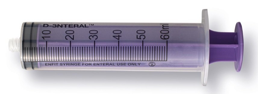 Strzykawka D-3NTERAL 60 ml ENFIT do jednorazowego użytku