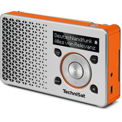 TechniSat DigitRadio 1 (srebrny/pomarańczowy)