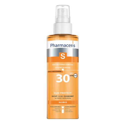 PHARMACERIS S suchy olejek ochronny SPF 30, 200ml