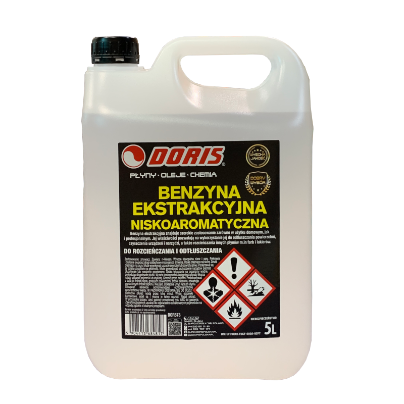 Doris Benzyna ekstrakcyjna 5L DOR573