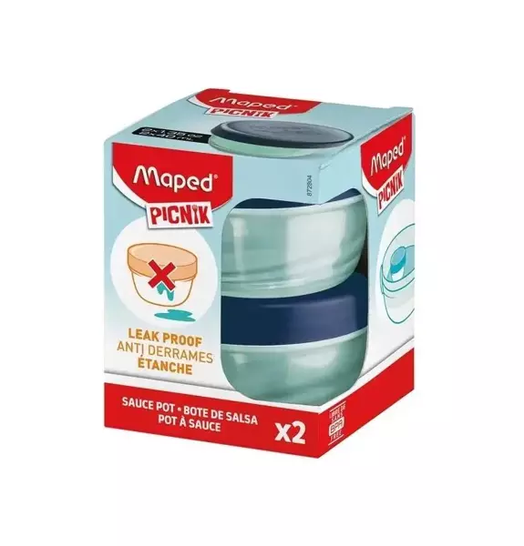 Pudełko lunchowe sos/dip Picnik Origins nieb. 2szt - Maped