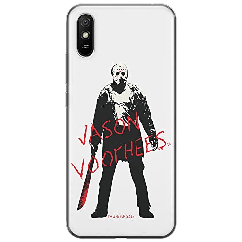 ERT GROUP etui na telefon Xiaomi REDMI 9A, case oryginalny i oficjalnie licencjonowany przez Horror, wzór Friday the 13th 017, optymalnie dopasowane, plecki z TPU