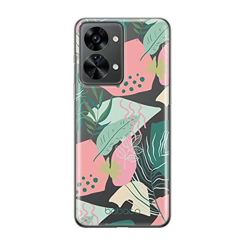 ERT GROUP etui na telefon Oneplus NORD 2T 5G, case oryginalny i oficjalnie licencjonowany przez Babaco, wzór Plants 010, optymalnie dopasowane, plecki z TPU częściowo przeźroczyste