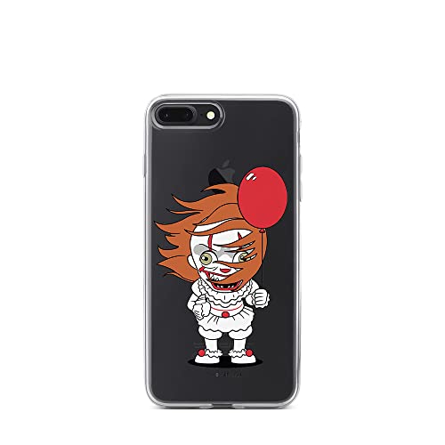ERT GROUP etui na telefon Apple Iphone 7 PLUS/ 8 PLUS, case oryginalny i oficjalnie licencjonowany przez Horror, wzór It 005, optymalnie dopasowane, plecki z TPU częściowo przeźroczyste