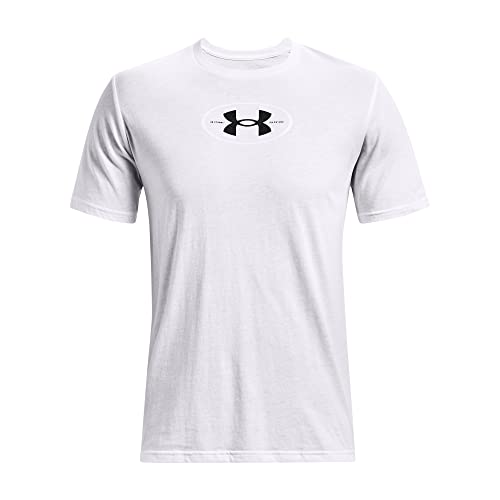 Under Armour Armour Repeat top z krótkim rękawem dla mężczyzn, 2XL, biały