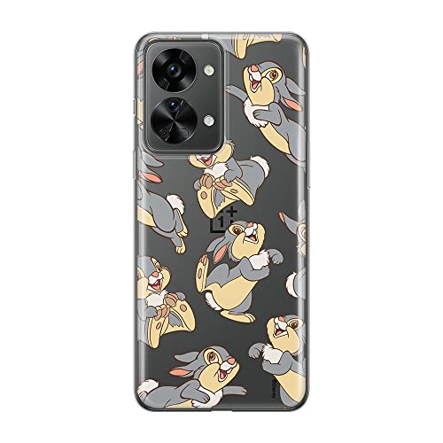 ERT GROUP etui na telefon Oneplus NORD 2T 5G, case oryginalny i oficjalnie licencjonowany przez Disney, wzór Thumper 003, optymalnie dopasowane, plecki z TPU częściowo przeźroczyste