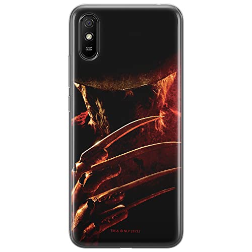 ERT GROUP etui na telefon Xiaomi REDMI 9A, case oryginalny i oficjalnie licencjonowany przez Horror, wzór Nightmare of Elm Street 005, optymalnie dopasowane, plecki z TPU