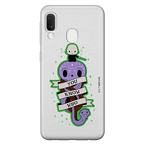 ERT GROUP etui na telefon Samsung A20e, case oryginalny i oficjalnie licencjonowany przez Harry Potter, wzór 243, optymalnie dopasowane, plecki z TPU częściowo przeźroczyste