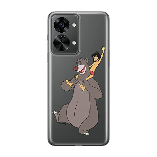 ERT GROUP etui na telefon Oneplus NORD 2T 5G, case oryginalny i oficjalnie licencjonowany przez Disney, wzór Jungle Book 002, optymalnie dopasowane, plecki z TPU częściowo przeźroczyste