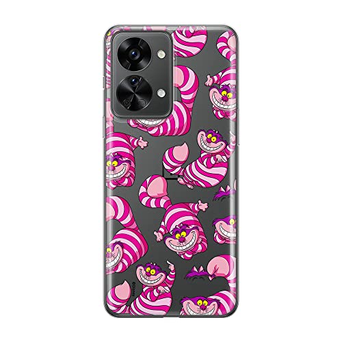 ERT GROUP etui na telefon Oneplus NORD 2T 5G, case oryginalny i oficjalnie licencjonowany przez Disney, wzór Alice & Friends 004, optymalnie dopasowane, plecki z TPU częściowo przeźroczyste