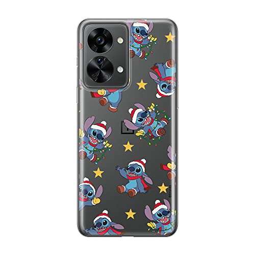 ERT GROUP etui na telefon Oneplus NORD 2T 5G, case oryginalny i oficjalnie licencjonowany przez Disney, wzór Stitch 011, optymalnie dopasowane, plecki z TPU częściowo przeźroczyste