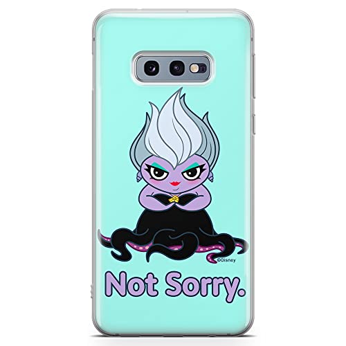 ERT GROUP etui na telefon Samsung S10e, case oryginalny i oficjalnie licencjonowany przez Disney, wzór Ursula 004, optymalnie dopasowane, plecki z TPU