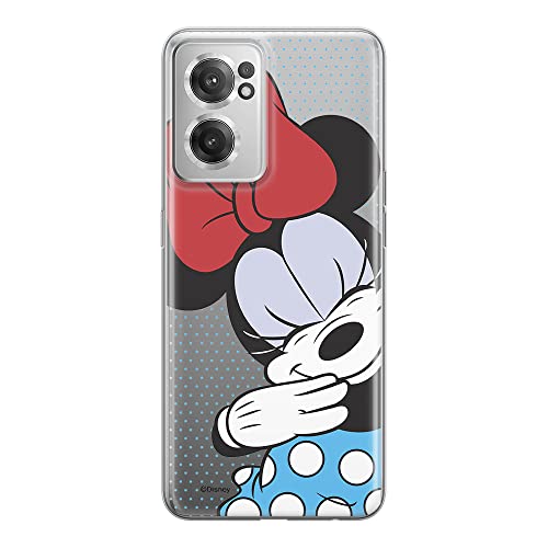ERT GROUP etui na telefon Oneplus NORD CE 2, case oryginalny i oficjalnie licencjonowany przez Disney, wzór Minnie 033, optymalnie dopasowane, plecki z TPU częściowo przeźroczyste
