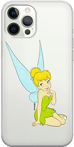 ERT GROUP etui na telefon Apple Iphone 12/12 PRO, case oryginalny i oficjalnie licencjonowany przez Disney, wzór Tinker Bell 005, optymalnie dopasowane, plecki z TPU częściowo przeźroczyste