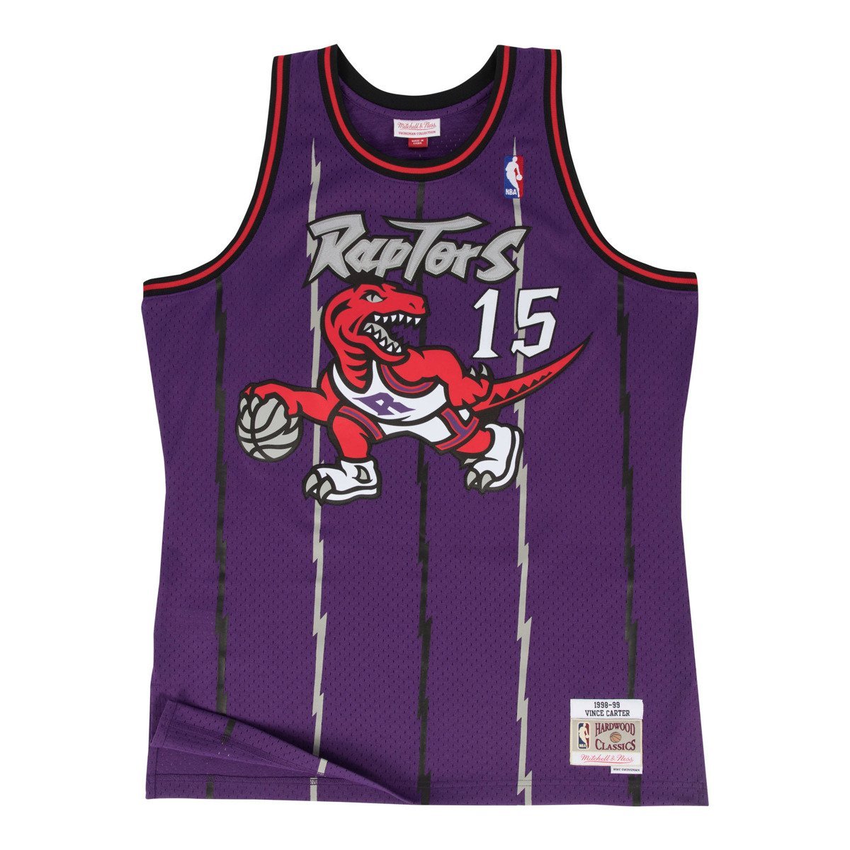 Koszulka Mitchell & Ness NBA Toronto Raptors Vince Carter Swingman SMJYGS18214-TRAPURP98VCA - M