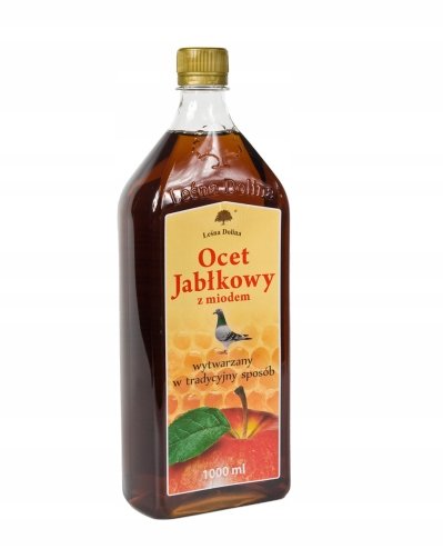 Ocet jabłkowy z miodem dla gołębi 1000ml