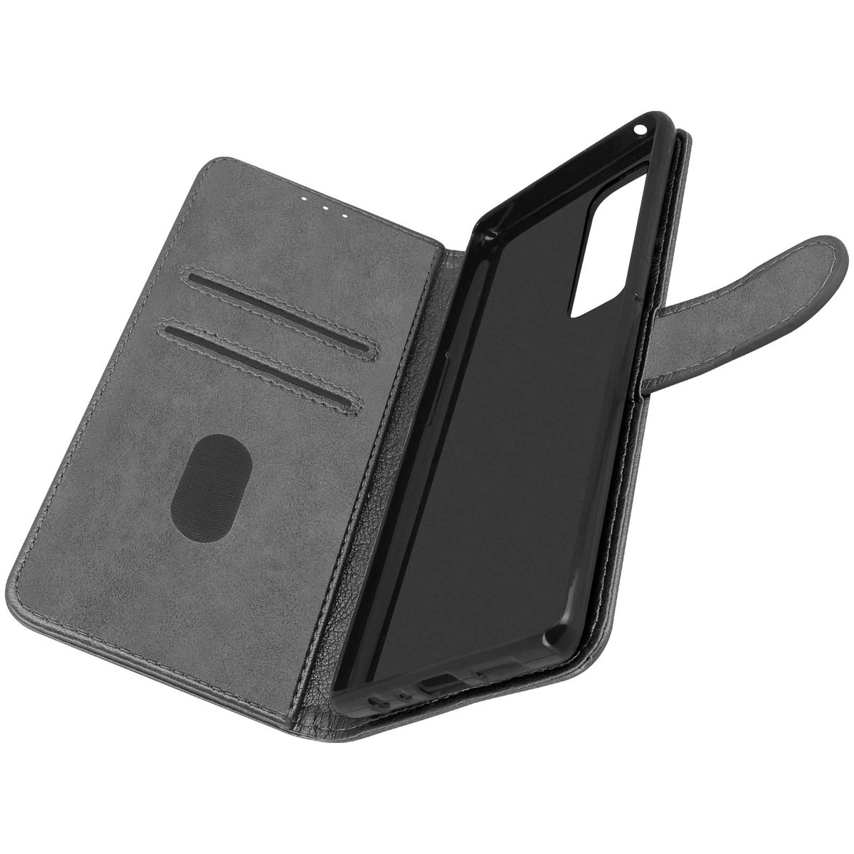 Tylna obudowa Samsung Galaxy A72 Full Function Wallet szara