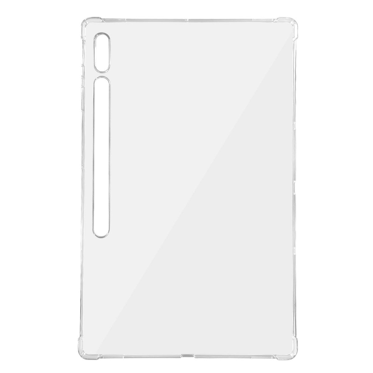 Etui do Samsung Galaxy Tab S8 Ultra Żel silikonowy Wzmocnione rogi Przezroczyste