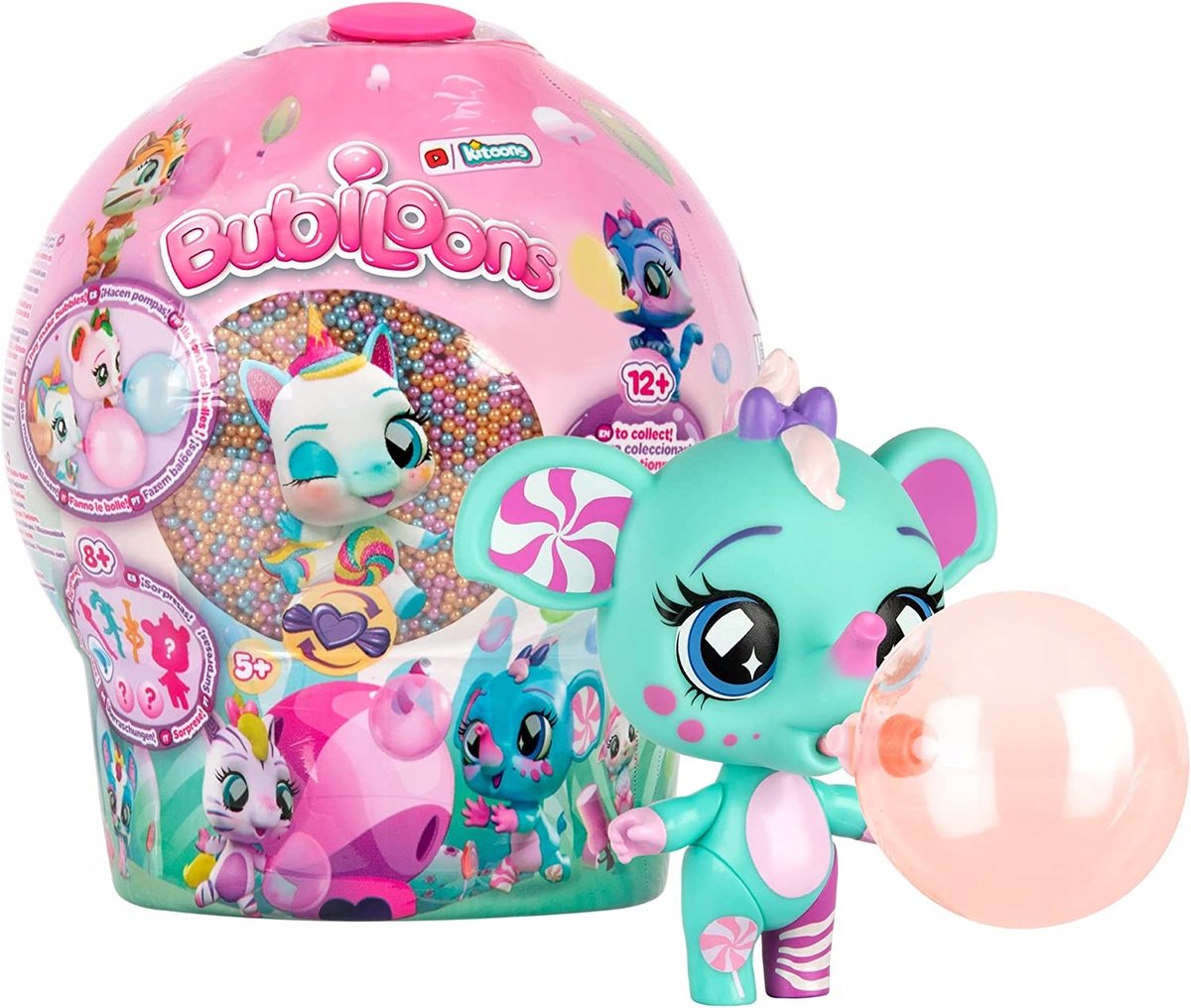 Imc Toys Bubiloons Zwierzaki Dmuchające Bańki