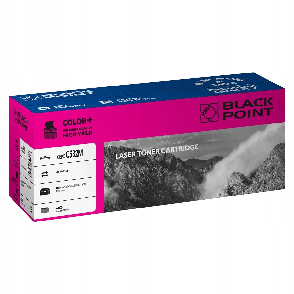 Black Point Toner do Oki C532DN MC563dn 46490606