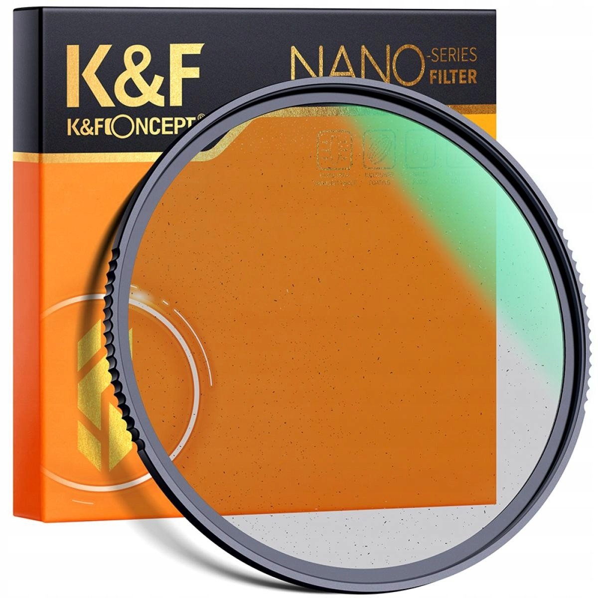 K&F Filtr Dyfuzyjny Black Mist 1/4 Nanox 72Mm