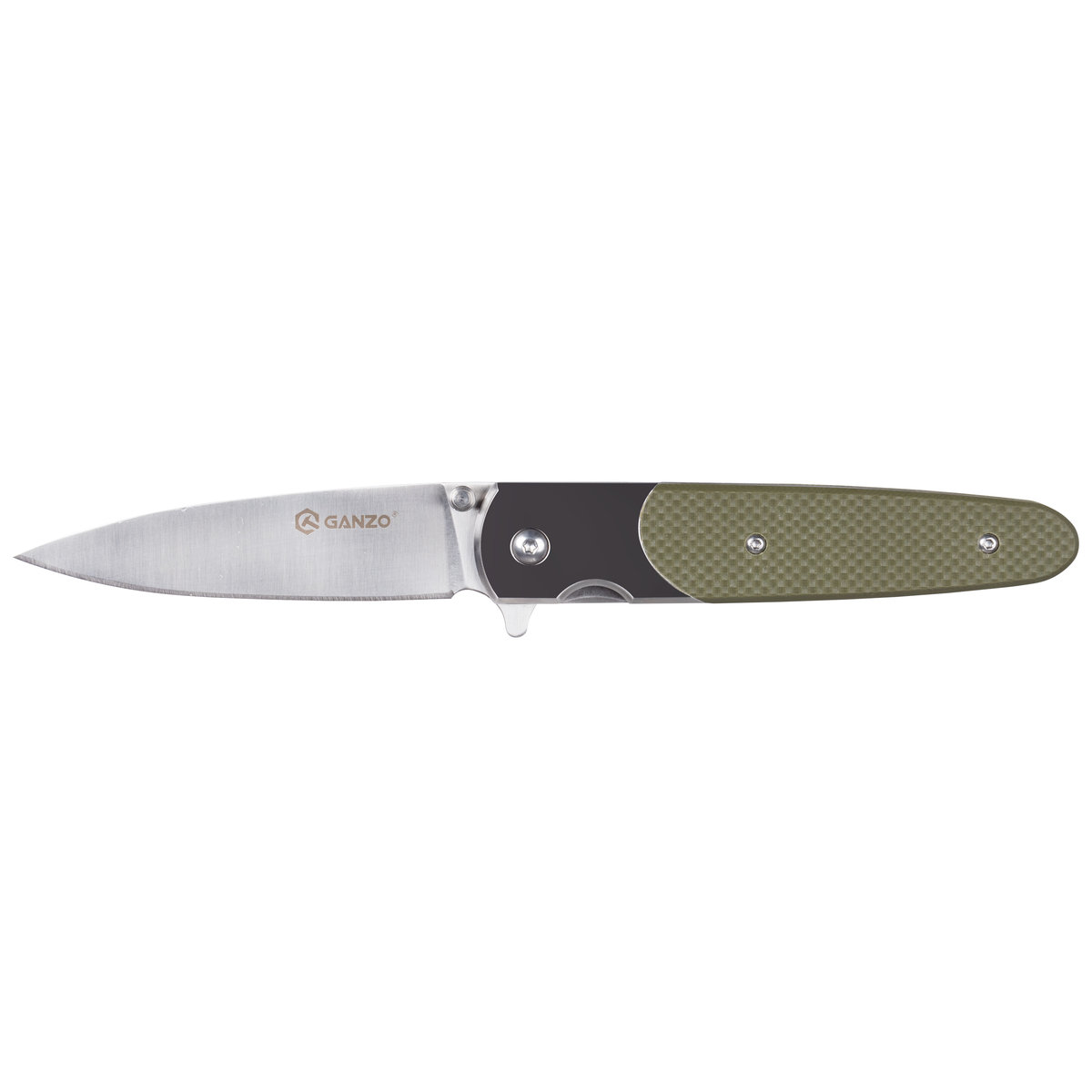 Ganzo GANZO nóż kieszonkowy nóż, szary, jeden rozmiar G743-1-GR