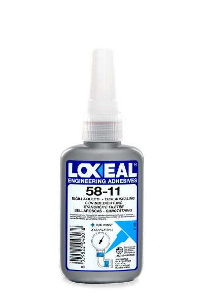 LOXEAL 58-11 USZCZELNIACZ DO GWINTÓW ŚREDNI 50 ml