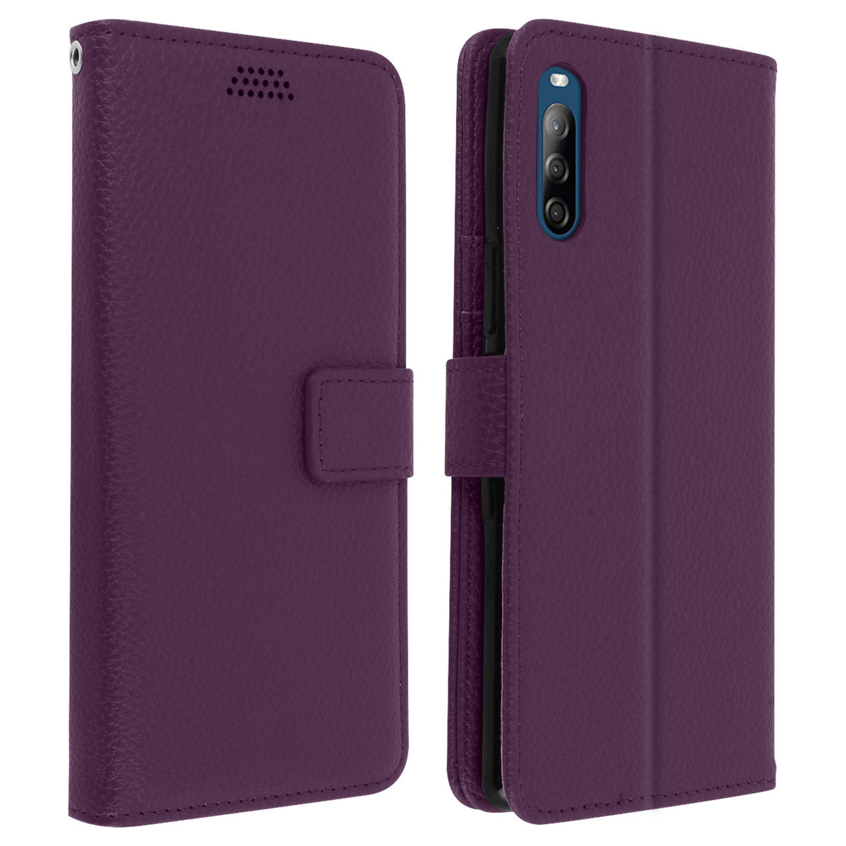 Etui Folio Sony Xperia L4 z obsługą wideo - fioletowe